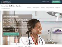 Tablet Screenshot of entofloudoun.com